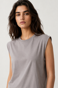 Taş Modal Kumaş Kadın T-Shirt