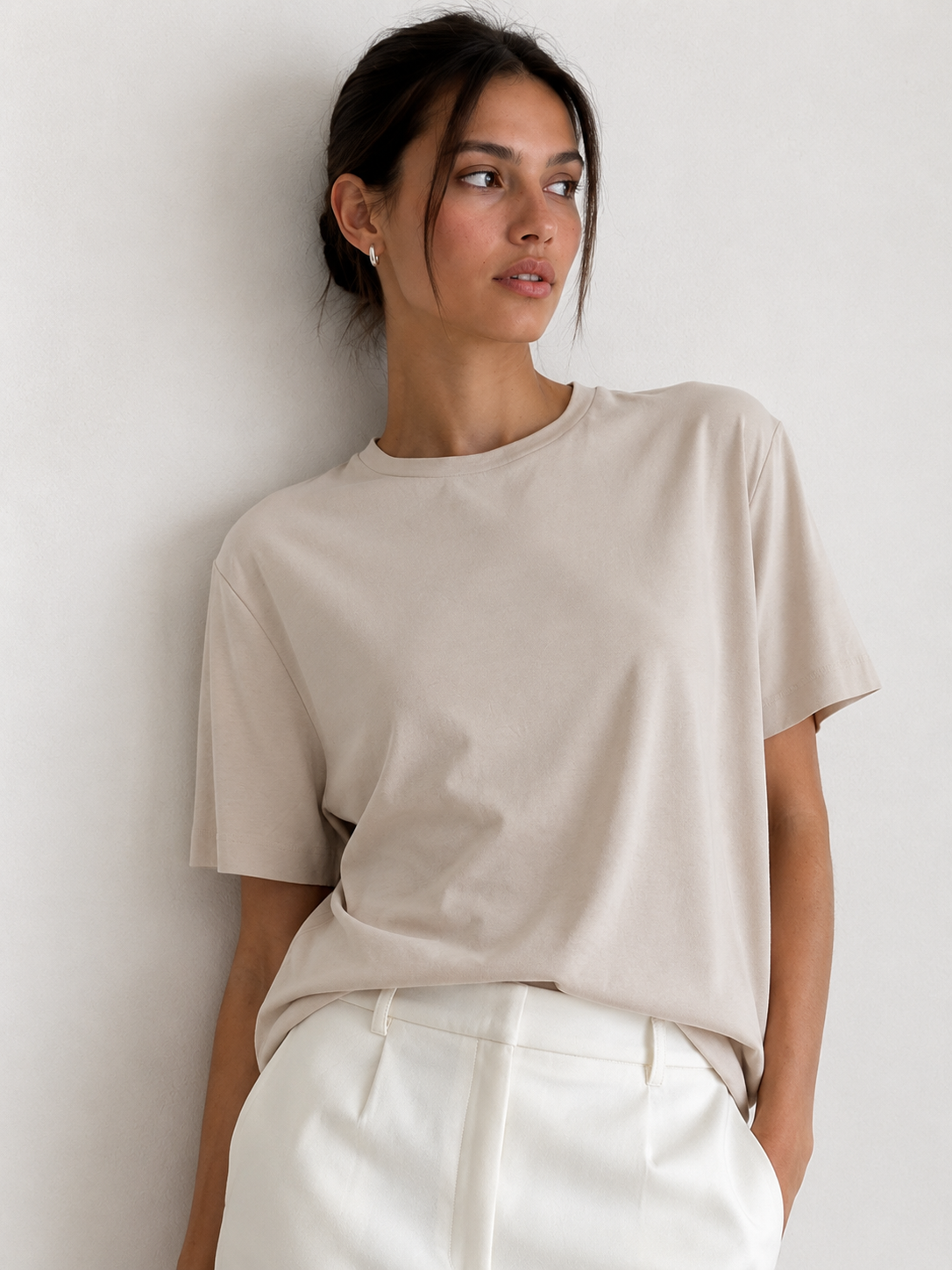 Taş Dökümlü Kadın T-Shirt